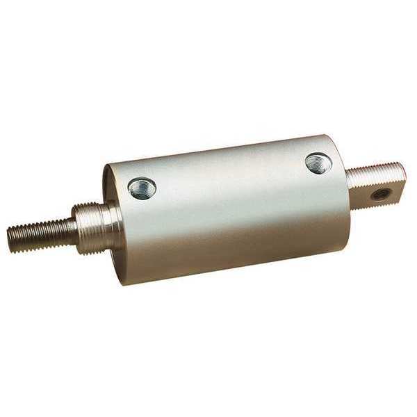 Air Cylinder, 1 1/2 in Bore, 2 1/2 in Stroke, Round Body Double Acting