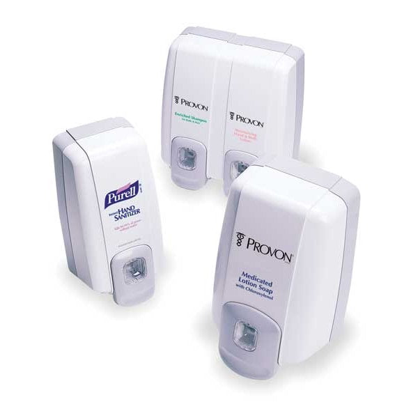 Hand Sanitizer Dispenser, 1000mL, Push-Style, Gray, for use with 1000 mL NXTÂ® Refill
