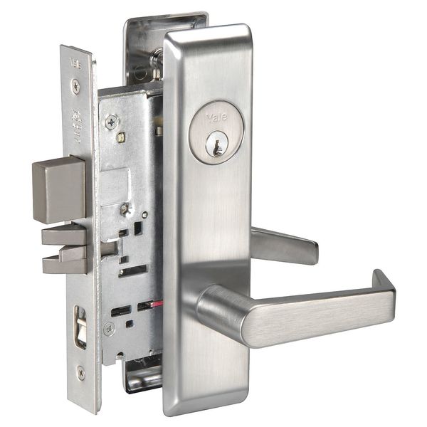 Lever Lockset, Mechanical, Entrance