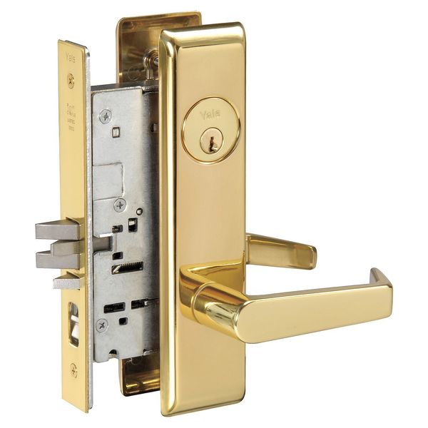 Lever Lockset, Mechanical, Entrance