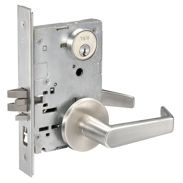 Lever Lockset, Mechanical, Entrance