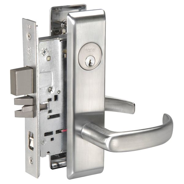 Mortise Lockset, Lever, Curved Lever