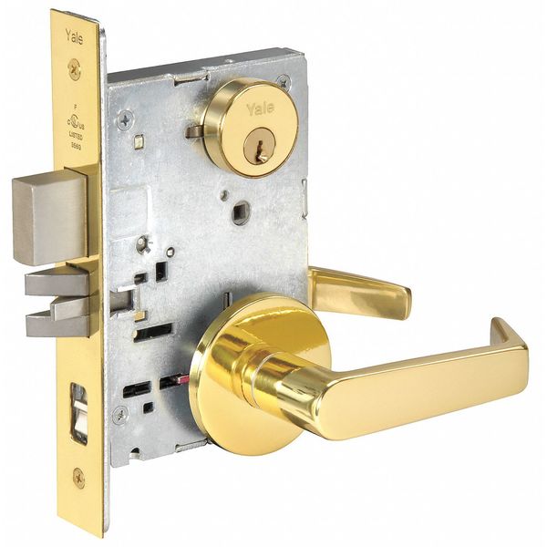 Mortise Lockset, Entrance, w/Deadbolt