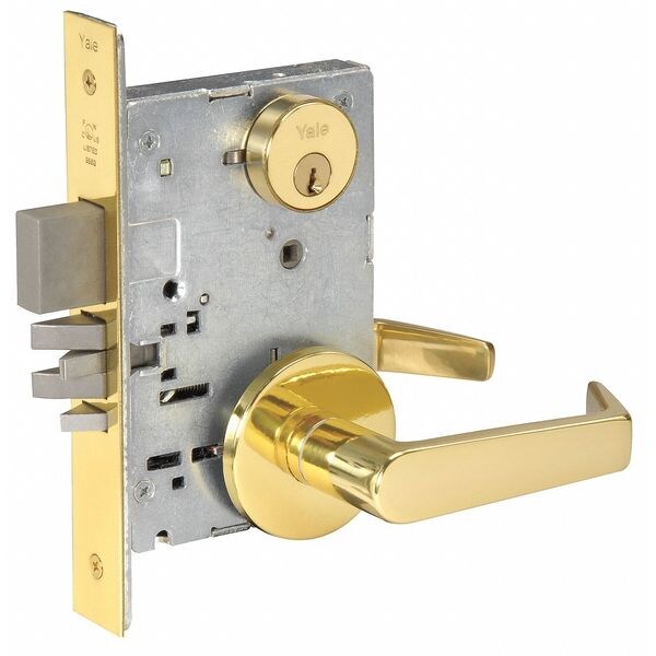 Heavy DutyMortise Lockset, Lever, Lockset Grade: 1