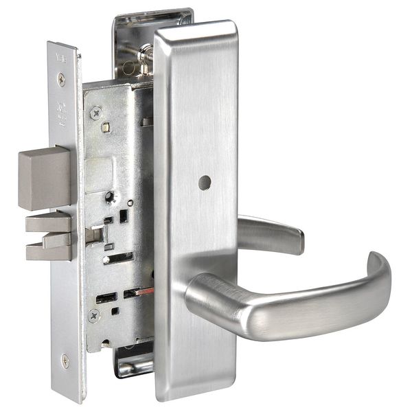 Lever Lockset, Mechanical, Privacy, Grade 1