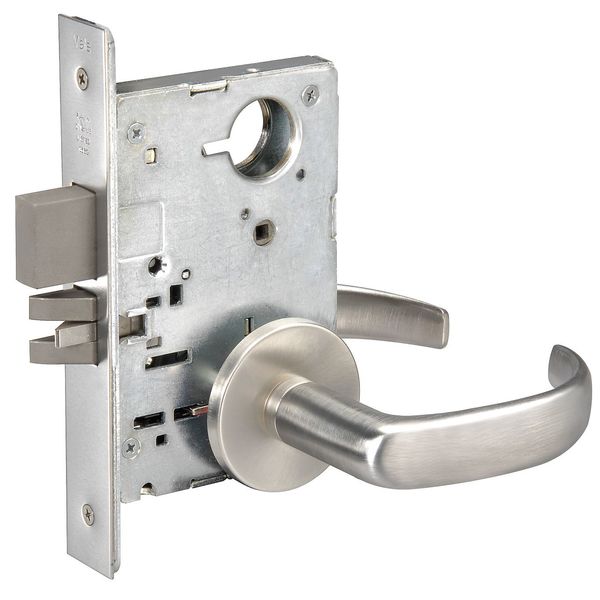 Lever Lockset, Mechanical, Privacy, Grade 1