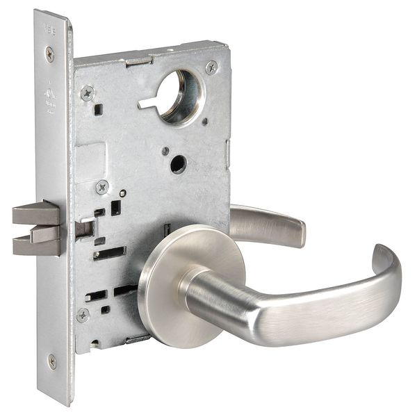 Lever Lockset, Mechanical, Passage, Grade 1