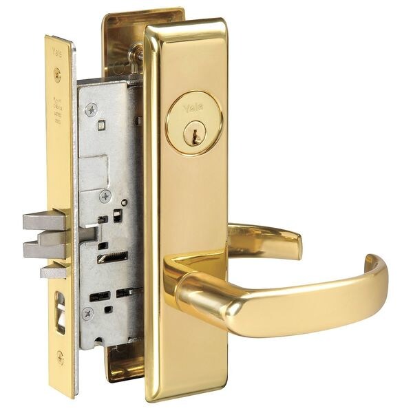 Lever Lockset, Mechanical, Entrance