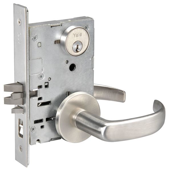 Lever Lockset, Mechanical, Entrance