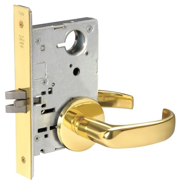 Lever Lockset, Mechanical, Passage, Grade 1