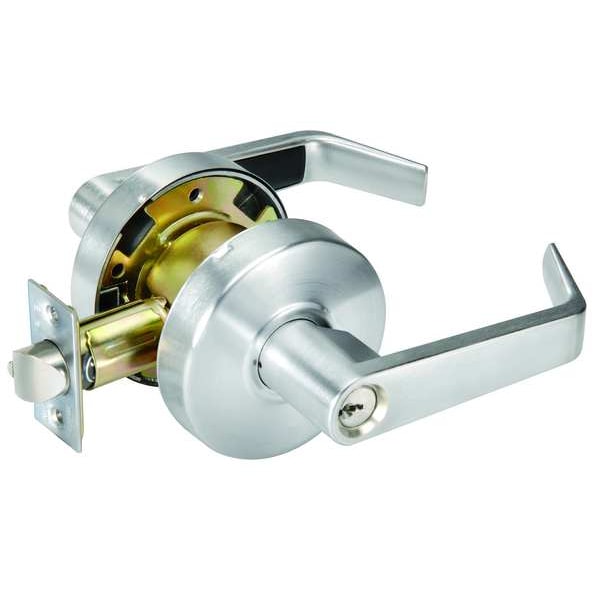 Lever Lockset, Mechanical, Storeroom