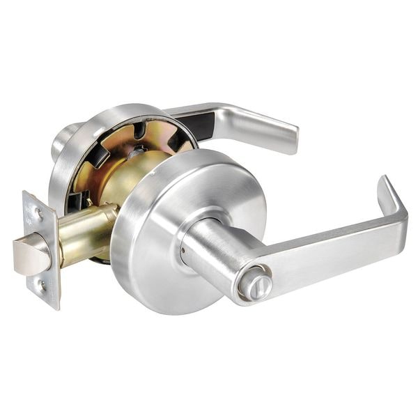 Lever Lockset, Mechanical, Privacy, Grade 2