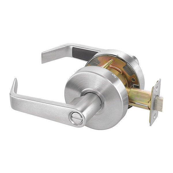 Lever Lockset, Mechanical, Privacy, Grade 2