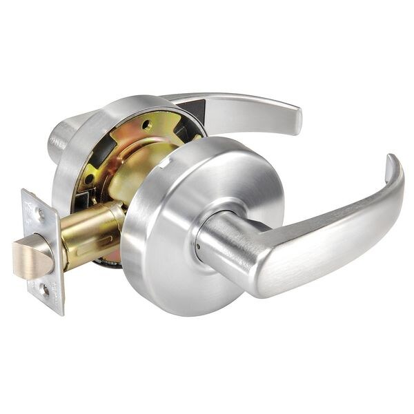 Lever Lockset, Mechanical, Passage, Grade 2