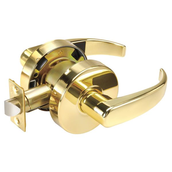 Lever Lockset, Mechanical, Passage, Grade 2