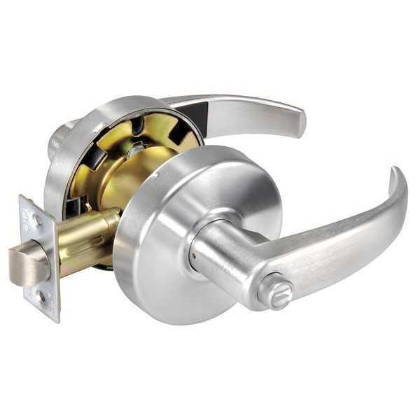 Lever Lockset, Mechanical, Privacy, Grade 2