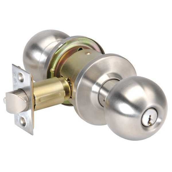 Knob Lockset, Mechanical, Classroom, Grd. 2