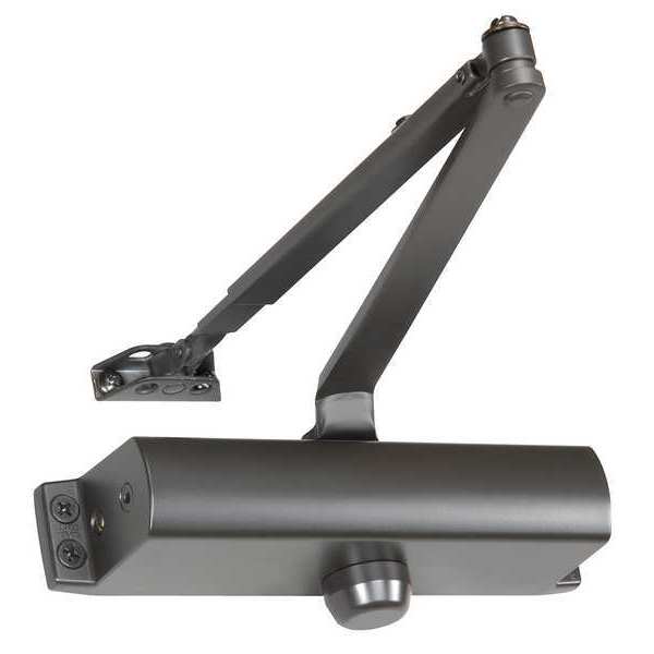 Manual Hydraulic Yale 1100 Door Closer Heavy Duty Interior and Exterior, Dark Bronze