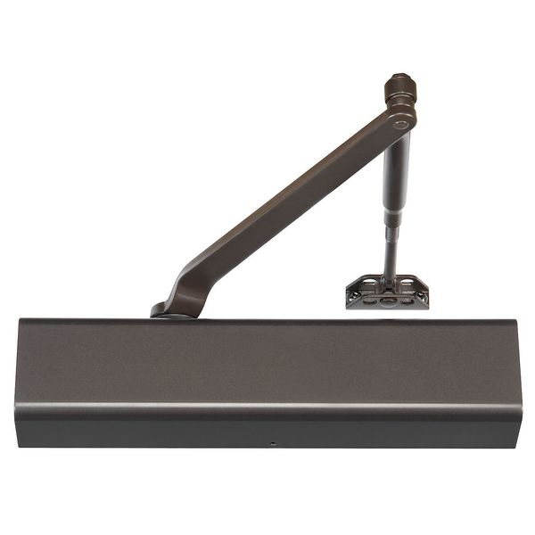 Manual Hydraulic Yale 2700 Door Closer Heavy Duty Interior and Exterior, Dark Bronze