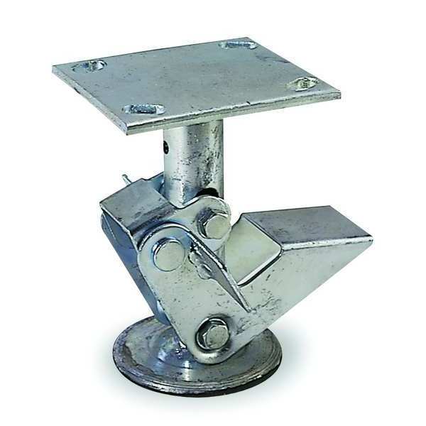 Floor Lock, Plate, 7-1/4 in. H, 4 x 4-1/2