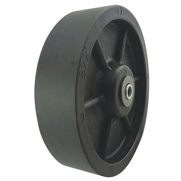Caster Wheel, Nylon, 8 in., Up to 550 deg F