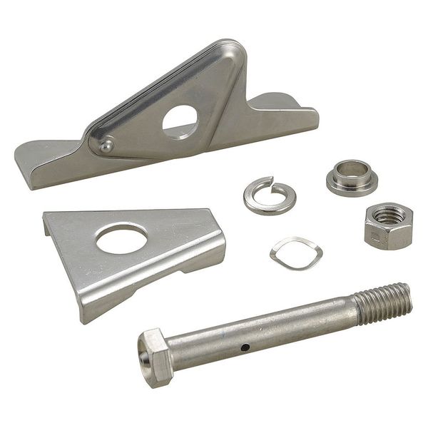 Cam Brake, Side Cam, 4, 5 in., Stnlss Steel