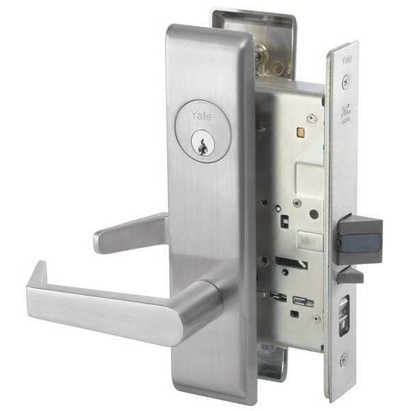 Lever Lockset, Mechanical, Entrance
