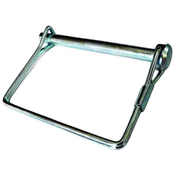 Safety Pin, 18-8 Stainless Steel, Plain, 3/8 in Pin Dia, 2 1/4 in Usbl L, 2 13/16 in L
