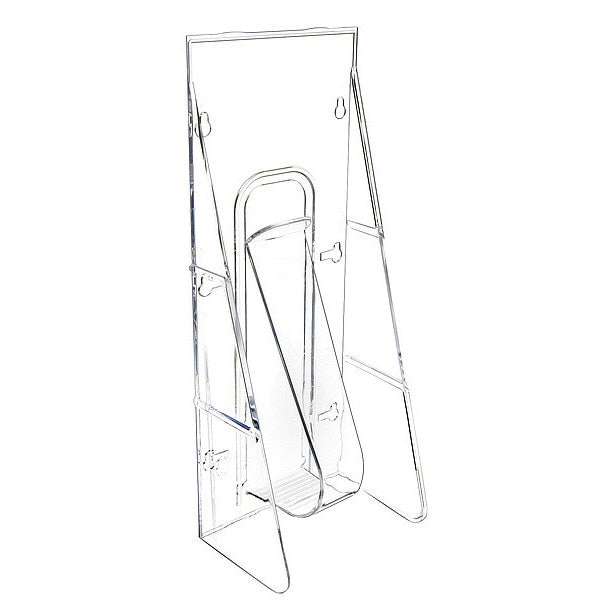 Leaflet Holder, 1 Compartment, Clear