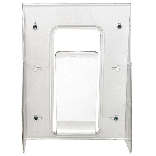 Magazine Holder, 1 Compartment, Clear