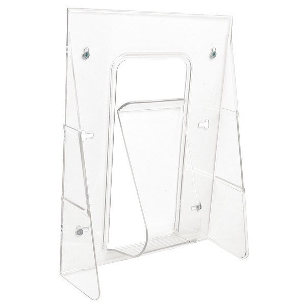Magazine Holder, 1 Compartment, Clear