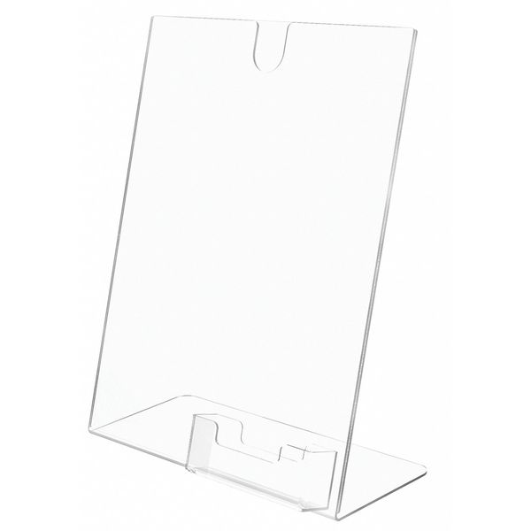 Sign and Business Card Holder, 8-1/2x11
