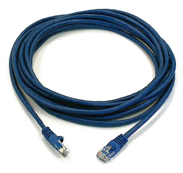 Ethernet Cable, Cat 5e, Blue, 14 ft.