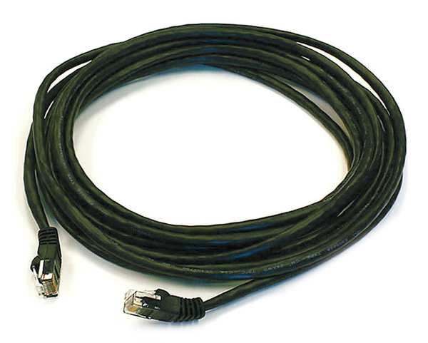 Ethernet Cable, Cat 5e, Black, 14 ft.