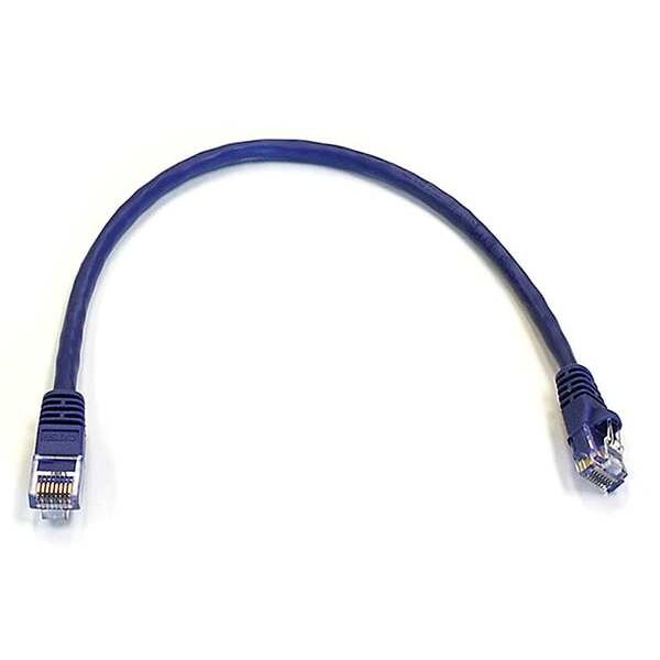 Ethernet Cable, Cat 6, Purple, 1 ft.