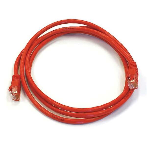 Ethernet Cable, Cat 6, Red, 5 ft.