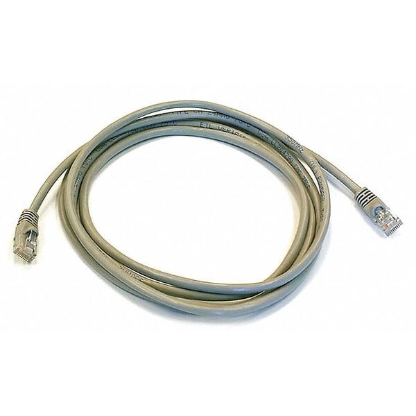 Ethernet Cable, Cat 6, Gray, 7 ft.