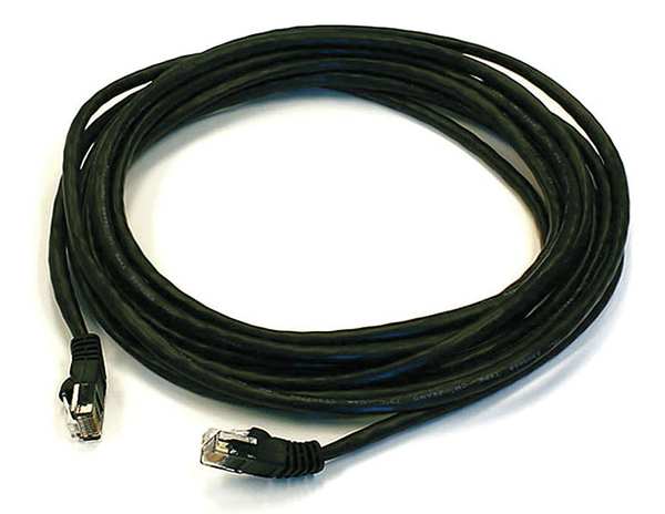 Ethernet Cable, Cat 6, Black, 14 ft.