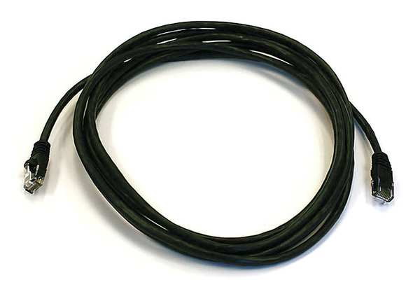 Ethernet Cable, Cat 6, Black, 10 ft.
