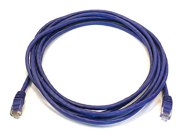Ethernet Cable, Cat 6, Purple, 10 ft.