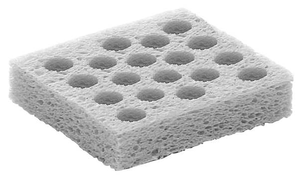 Soldering Sponge, Swiss Cheese Style