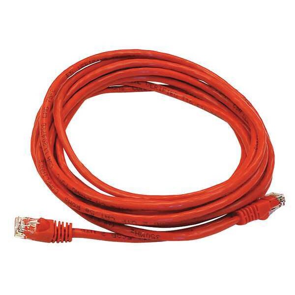 Ethernet Cable, Cat 5e, Red, 14 ft.