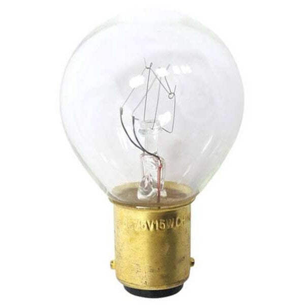 Mini Incand. Bulb, 15S11/3DC, 15W, S11, 75V