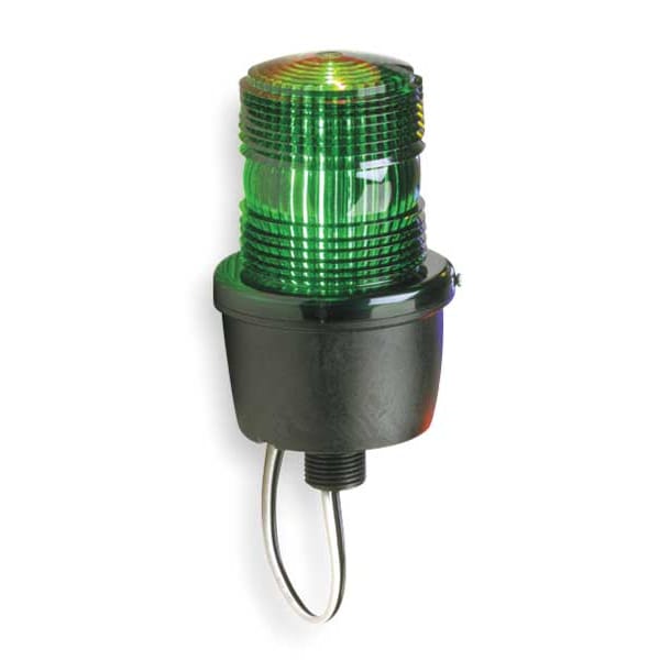 Low Profile Warning Light, LED, Green