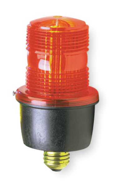 Low Profile Warning Light, Strobe, Red