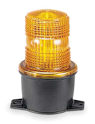 Low Profile Warning Light, Strobe, Amber