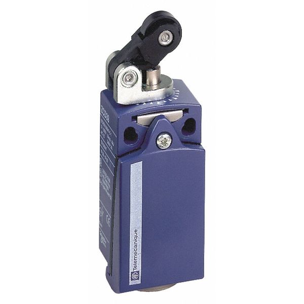 Limit Switch, Plunger, Roller Lever, 1NC/1NO, 10A @ 240V AC