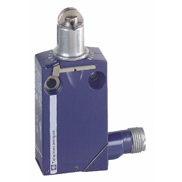Limit Switch, Plunger, Roller, 1NC/1NO, 3A @ 240V AC