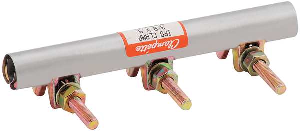 Repair Clamp, Three Bolt, 3/8 In, 304SS