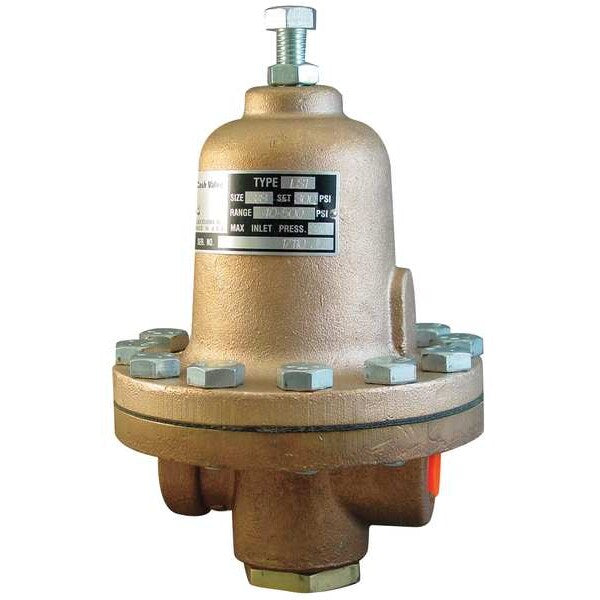Pressure Regulator, 3/4 In, 40 to 500 psi